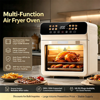 Oven Pemanggang Roti Listrik 10.3L dengan Timer Tunda Pintar Tanpa Perlu Membalikkan, Multi-Fungsi, Baja Anti Karat, Grosir Global