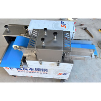 Machine à trancher la viande fraîche automatique, machine à déchiqueter la viande, machine à couper la viande en dés pour le bœuf et le poulet frais