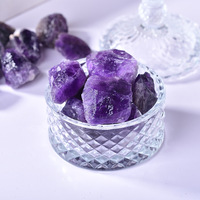 Vente en gros Améthyste Cristal blanc Pierre brute brute Oeil de tigre Jade pour cadeau décoratif Artisanat avec Dragon Design