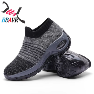 Chaussettes de sport et de loisirs pour femmes, grande taille, coussin d'air respirant, idéales pour l'automne et le printemps, compatibles avec les chaussures – Meilleures ventes - Product Image 6