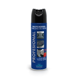 Spray para Salpicaderos de Coche Aroma Fresa 250ML - HACCP Vinfer Fabricante Profesional España Venta al por Mayor OEM Marca Privada - Product Image 1
