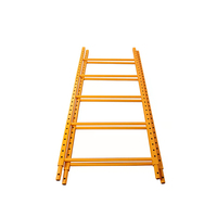 Échafaudage modulaire en acier galvanisé multi-usages, plateforme de travail robuste et réutilisable pour la construction
