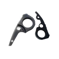 Pièces d'entretoise arrière de couteau d'usinage cnc en titane adaptées au couteau S C81