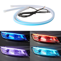 Bande lumineuse LED étanche avec clignotants pour véhicule, 12 dc, garantie de 2 ans, 30/45/60cm, 1 paire