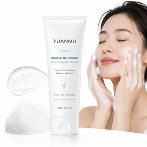 Limpiador Facial Espumoso Suave con Doble Glucósido, Sin Fragancia, Nutritivo, para una Barrera Cutánea Reconfortante, Marca Privada OEM ODM - Product Image 1