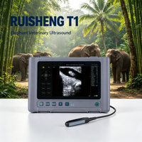 Échographe vétérinaire portable RUISHENG T1, étanche, pour diagnostic de gestation des éléphants asiatiques