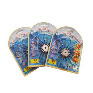 Anzuelos de pesca mejorados con gancho plegable, anzuelos múltiples tipo disco, anzuelos explosivos estilo pulpo para accesorios de pescador - Product Image 2