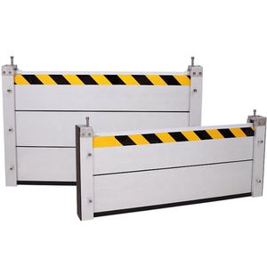 Système de barrière anti-inondation industrielle robuste en <span class=keywords><strong>aluminium</strong></span> de grade T5, murs de défense anti-inondation amovibles pour l'extérieur - Product Image 2