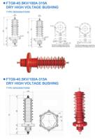 Transformateur haute tension/basse tension BMC/DMC, isolateur monobloc en résine époxy coulée, à brancher
