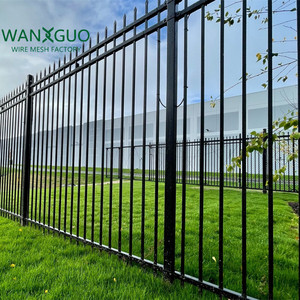 Giá thấp thép carbon sơn tĩnh điện hàng rào thép hình ống thép lan can rèn sắt hình ống hàng rào - Product Image 3