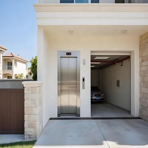 Ascensor Residencial Pequeño Totalmente Automatizado, Capacidad de Carga de 630 kg, Ascensor de Tracción para Viviendas, Seguridad de PVC para 3 Personas, Ascensor Económico para Hoteles - Product Image 2