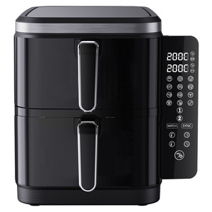 Freidora de Aire Digital Inteligente de Doble Capa con Cestas de 10L, 11L, 12L, 13L, 14L, 15L, 2600W, 2800W - Product Image 2