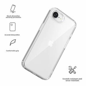 เคสไฮบริด TPU กันกระแทกแบบนิ่มสำหรับ <span class=keywords><strong>iPhone</strong></span> ฝา16E เคส PC แข็งสำหรับ <span class=keywords><strong>iPhone</strong></span> 16E ฝาครอบกันกระแทกสำหรับ <span class=keywords><strong>iPhone</strong></span> <span class=keywords><strong>SE4</strong></span> 2025 - Product Image 6