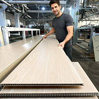 Panel de Pared Decorativo de WPC con Diseño de Mármol Moderno, para Interiores de Hotel, Impermeable, Ignífugo, de Fibra de Bambú, PVC, Insonorizante, Antiestático, Plástico
