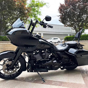 Housse de siège passager en fibre de carbone pour Harley CVO FLTRXSE <span class=keywords><strong>2023</strong></span>-2026, style course, siège arrière passager, vente en gros OEM - Product Image 4