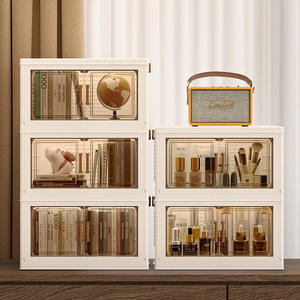 Contenitore Pieghevole Moderno in PP di Grande Capacità con Serratura per Vestiti Documenti Libri - Uso in Camera da Letto - Product Image 3