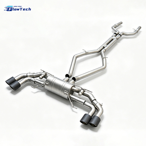 Sistema de Escape Cat-Back de Alto Flujo con Válvulas de Acero Inoxidable y Control Avanzado de Válvulas para Alfa Romeo Quadrifoglio 2.9T V6 - Product Image 1
