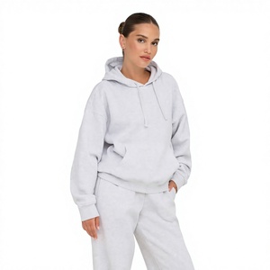 Women's Winter Knitted Pullover Oversized Hoodie Printed Casual Anti-Wrinkle Breathable Quick Dry 100% Cotton Front - Product Image 4