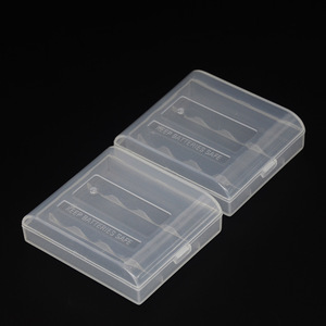 Estuche portátil para pilas AA, caja de almacenamiento transparente de PP para 4 celdas, mantiene las pilas seguras - Product Image 3