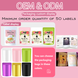 Private Label Entfernen Sie Dark Skin White ning Tea Strong Effective White ning Natürlicher chinesischer Kräutertee für die Hautpflege Beauty Tea - Product Image 6