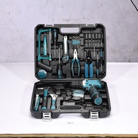 Kit combiné d'outils électriques sans fil : perceuse, clé à main, boîte à outils et autres outils – Ensemble d'outils électriques