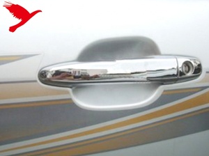 Pour Toyota <span class=keywords><strong>Land</strong></span> <span class=keywords><strong>Cruiser</strong></span> <span class=keywords><strong>Prado</strong></span> <span class=keywords><strong>J120</strong></span> 2003-2009 accessoires extérieurs de voiture, garniture de couverture de poignée de porte ABS Chrome 10 pièces - Product Image 2