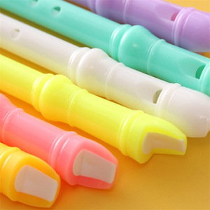 Material escolar para el regreso a clases: Bolígrafo con forma de mini grabadora, bolígrafo creativo con diseño de flauta, regalo para estudiantes. - Product Image 2