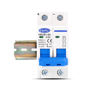 <span class=keywords><strong>HERO</strong></span> 2P <span class=keywords><strong>DC</strong></span> 1000V solaire Mini disjoncteur interrupteur de batterie 6A 10A 16A 20A 25A 32A 40A 50A 63A <span class=keywords><strong>DC</strong></span> MCB pour système photovoltaïque PV - Product Image 5