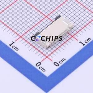 FPC-0.5FX-12PWBH20 FFC/FPC Connector SMD,P=0.5mm Connector Flip Cover Type Bottom Contact 12P 0.5mm - Product Image 2