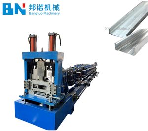 Automatische PLC-gesteuerte Hochleistungs-Stahlrahmen-Leichtstahl-<span class=keywords><strong>CU</strong></span>-Kanal-Profil-<span class=keywords><strong>Purlin</strong></span>-Rollformmaschine - Product Image 1
