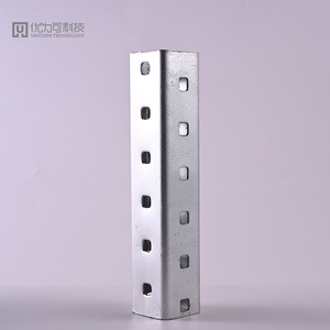 איכות מעולה סטייה תומכת מטבל חם גידר מגולוון 80 x80 ערוץ פלדה - Product Image 4