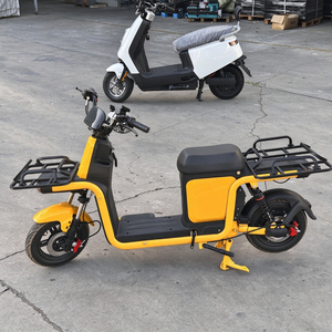 Motocicleta Eléctrica Utilitaria de 60V 1000W 40AH con Doble Compartimento para Baterías, para Mensajería Diaria - Product Image 5