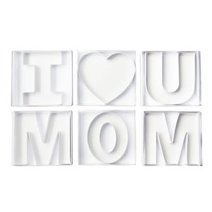 Cajas de Embalaje Decorativas con Forma de Letra para Arreglos de Fresas, Sushi y Frutas Dulces, con Diseño 'I Love You' - Product Image 5