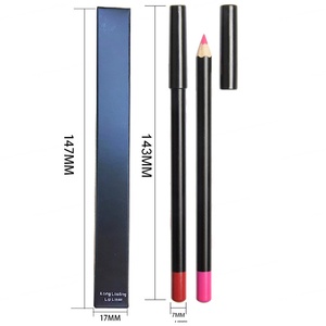 Crayon contour des lèvres marron à marque privée, 16 couleurs, nude, végétalien, mat, waterproof, maquillage pour les yeux et les lèvres - Product Image 3