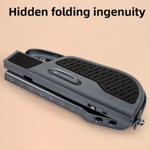 <span class=keywords><strong>Guitare</strong></span> jouet électronique intelligente transfrontalière, type clé, sans cordes, à changement de vitesse automatique, en plastique, pliable, unisexe, pour enfants débutants - Product Image 4