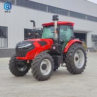 QILU Agricola Ferme Jardin Verger Agricole 4X4 4Wd Diesel Compact Mini Petits Tracteurs 130Hp Série 1304