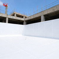 Membrana Impermeable de PVC Resistente a Raíces para Techos, Membrana Impermeabilizante de PVC para Techos, Sótanos y Edificios Industriales
