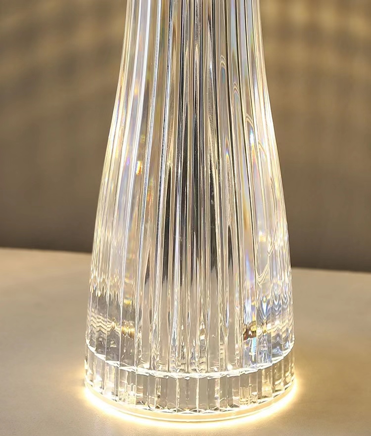 Luz de ambiente popular, creatividad transfronteriza, luz recargable simple moderna, luz nocturna romántica en el dormitorio del restaurante