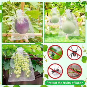 Sacs de <span class=keywords><strong>protection</strong></span> pour raisins, sacs en filet pour fruits et légumes <span class=keywords><strong>contre</strong></span> les insectes pour les vignobles - Product Image 6