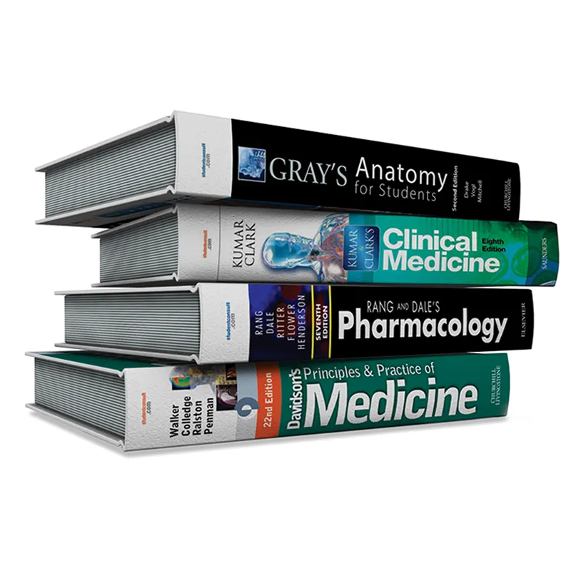 Medicine book medical textbooks custom printing