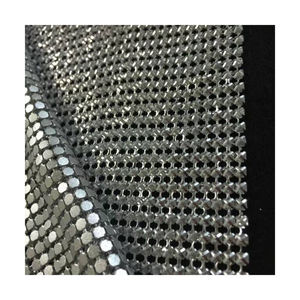 Rideau en tissu à paillettes métalliques personnalisé Tissu métallique à la mode tissé pour diviseurs suspendus de chambre <span class=keywords><strong>Mur</strong></span> de plafond de fenêtre plate - Product Image 2