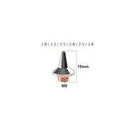 חלקי חילוף לייזר d15 h19 קוטר 15 מ "מ גובה 19mm גובה 19mm m8 חרירי לייזר עבור מכונת חיתוך לייזר m8 3d - Product Image 5