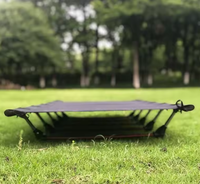 Lit pliant portable en aluminium moderne, lit de repos multifonctionnel pour le camping, le bureau, les voyages en plein air et la maison