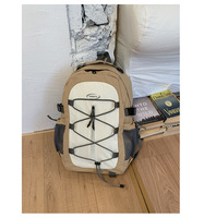 Sac à dos de sport d'extérieur OEM/ODM avec fermeture éclair, couleur unie, pour jeunes, campus, décontracté, voyage, randonnée, 20-37L, unisexe, en feutre non tissé et PVC