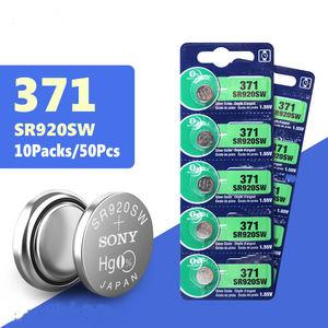 สำหรับ <span class=keywords><strong>Sony</strong></span> 1.55V แบตเตอรี่ลิเธียมแบบปุ่ม337 364 371 377 379 395 SR416SW SR621SW <span class=keywords><strong>SR920SW</strong></span> SR927SW SR521SW - Product Image 2