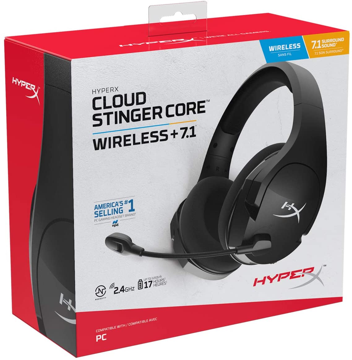Hyperx Cloud Stinger Core Wireless 7.1 Gaming Headset