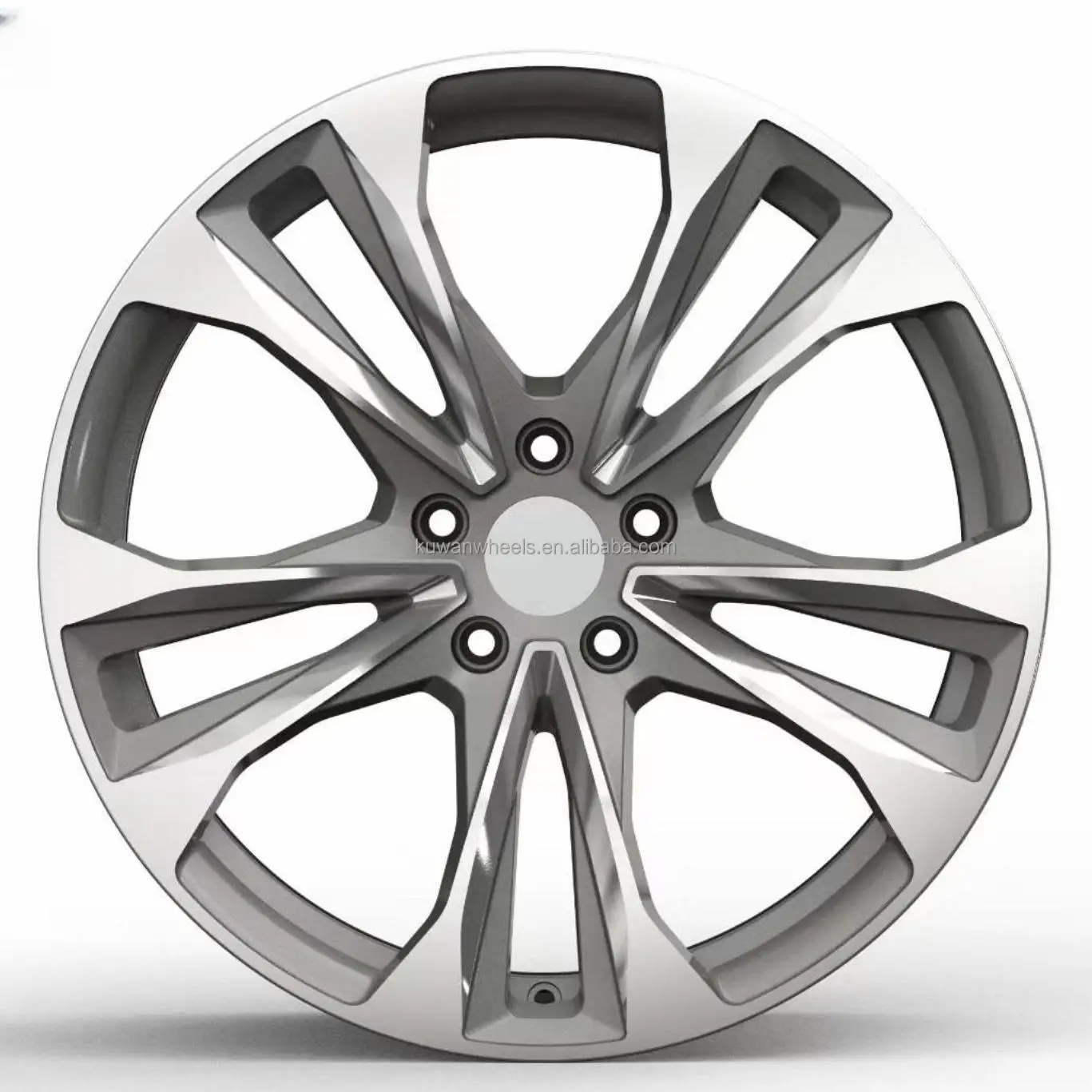 Kw forjado 5x115 ruedas 19 21 22 23 pulgadas aleación personalizada carreras coche ruedas llanta para Cadillac CT4 CT5 CT6 XT6 Dodge Challenger cargador