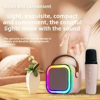 Untuk Combo Speaker-Mic 5.3 dengan IPX7 Tahan Air Terlaris K12OK Model Baru-untuk Karaoke Keluarga di Rumah