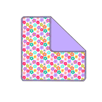 Vêtements pour enfants en bambou, couverture en bambou pour bébé personnalisée, couverture en bambou pour bébé imprimée à l'ouest, couverture en bambou tricotée confortable pour enfants, literie