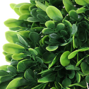 थोक प्राकृतिक दरवाजा फांसी बोकसवुद कृत्रिम माला ग्रीन पुष्पांजलि पुष्पांजलि वसंत पुष्पांजलि के लिए पार्टी सजावट - Product Image 4